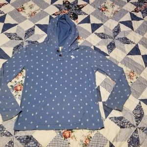 Boys Abercrombie Hooded Shirt Size Small (10)